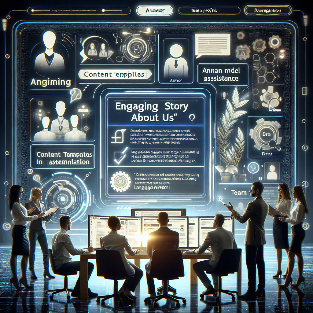 Create Professional About Us Pages with Answer AI